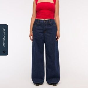 Abercrombie The Ultra Loose Low Rise Jeans Size 32